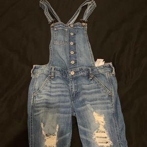Hollister Boyfriend Overalls
